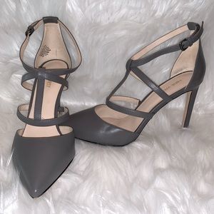 Nine West Tenlee Gray Caged Pump